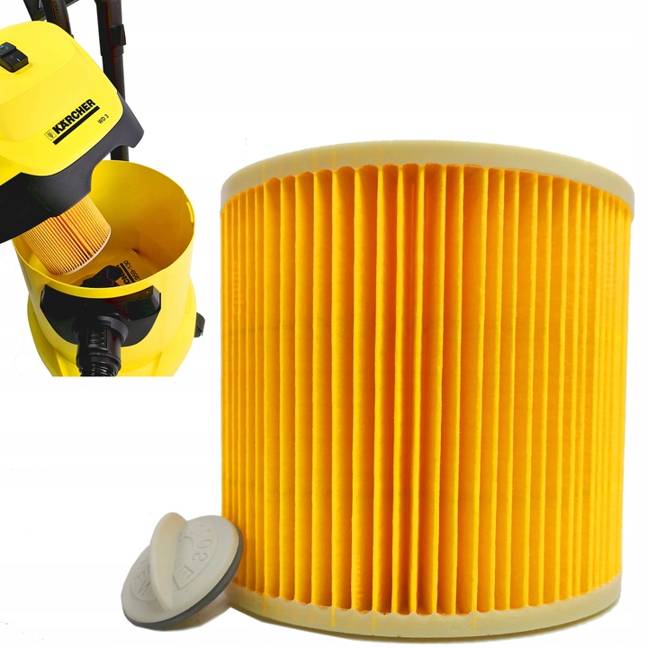 ZESTAW 10x WORKI DO ODKURZACZA KARCHER WD3 WOREK WD 3 WD2 SE 4001 +