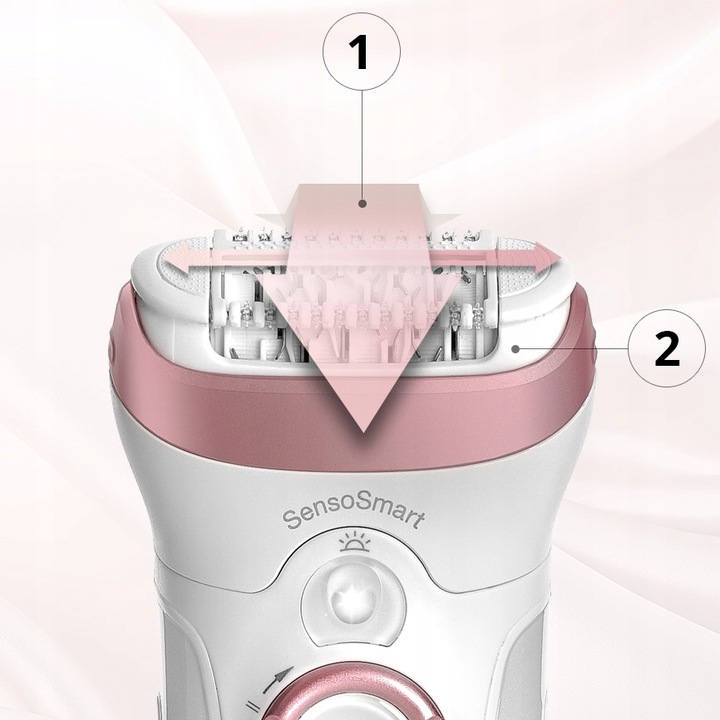 DEPILATOR BRAUN Silk-epil 9 DELUXE FACE PACK Wet&Dry+ GOLARKA + DODATKI 4w1