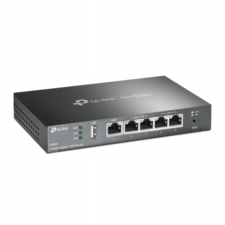 Router TP-LINK TL-ER605 Multi-WAN, VPN, Omada