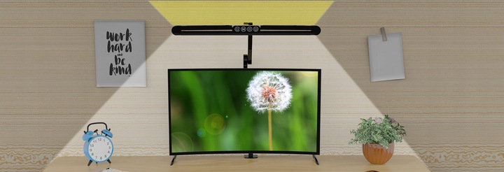 Lampa biurkowa kreślarska LED bezcieniowa z regulacją jasności barw