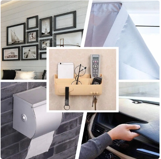 RZEPY DO PANELI TAPICEROWANYCH RZEP MONTAŻOWY SAMOPRZYLEPNY 10m MOCNY