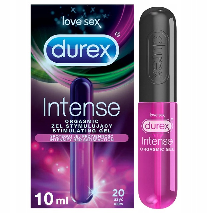 DUREX ZESTAW Żel intymny INTENSE YLANG YLANG ROZGRZEWAJĄCY ROMANTYCZNY