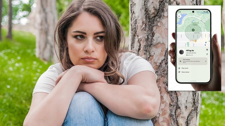 Lokalizator GPS MiTag MiLi ANDROID + Etui Brelok do plecaka kluczy dla