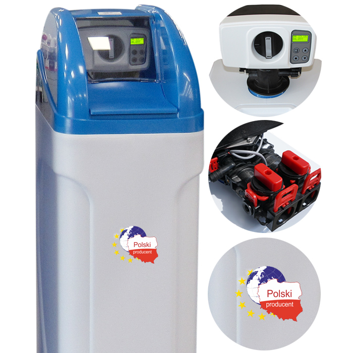 Zmiękczacz wody - 30L, sól, test, wkłady