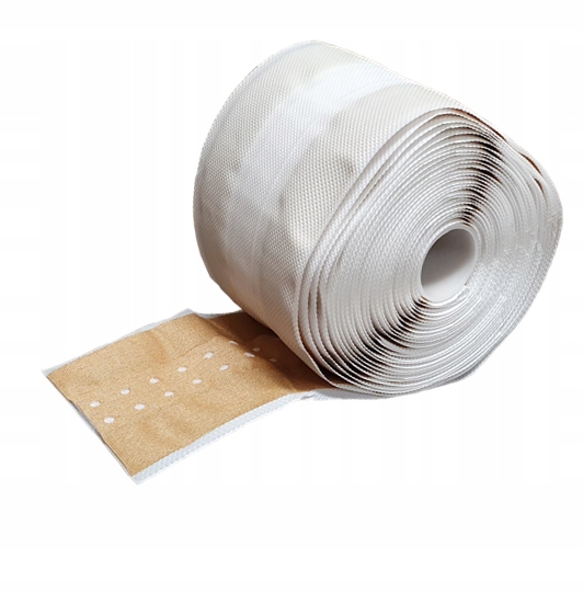 PLASTER Z OPATRUNKIEM 6CM x 5M DO CIĘCIA TKANINOWY