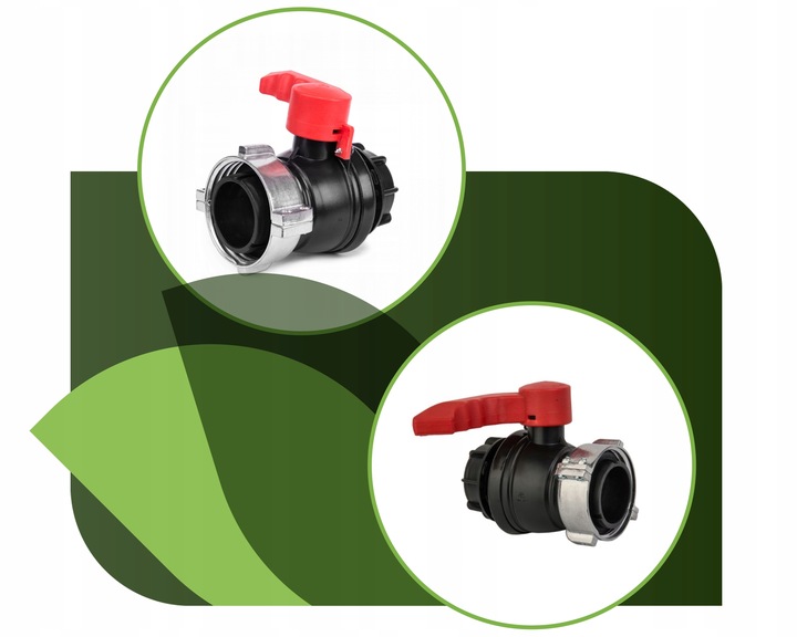 Zawór 75x6 do Zbiornika Mauzer 1000L IBCS75F-BAVS60M