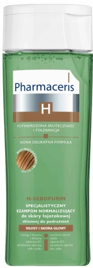 PHARMACERIS H Sebopurin szampon do włosów 250 ml