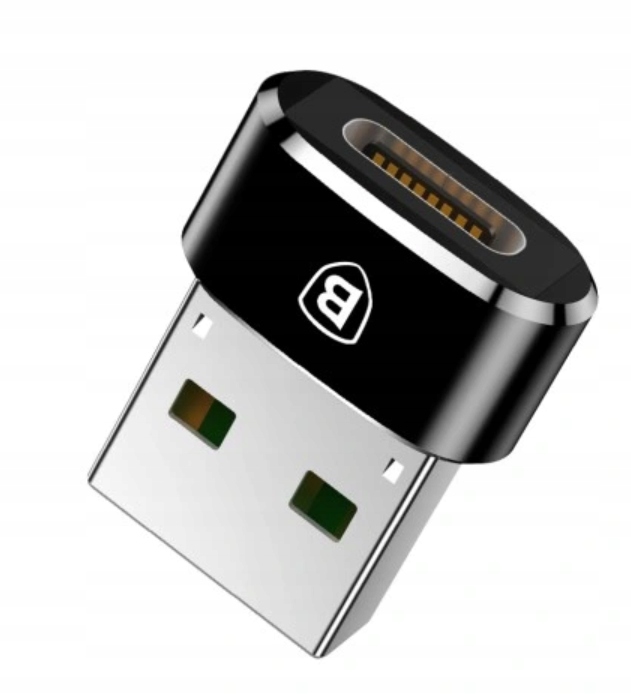 BASEUS ADAPTER PRZEJŚCIÓWKA Z USB-C DO USB OTG DO KOMPUTERA ŁADOWARKI 2 SZT