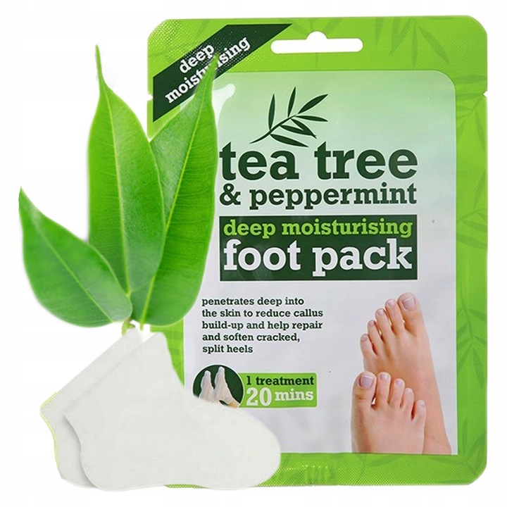 Skarpetki nawilżające do stóp na noc maska do na suche stopy pięty ZESTAW