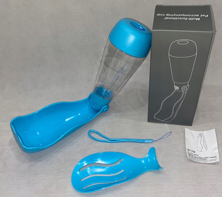 Butelka dla psa na wodę/woreczki/łopatka, 3w1, 420ml IDEALNY PREZENT