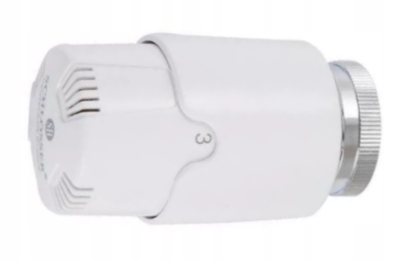 SCHLOSSER głowica termostatyczna Diamant Invest biała M30X1,5 do PURMO itp