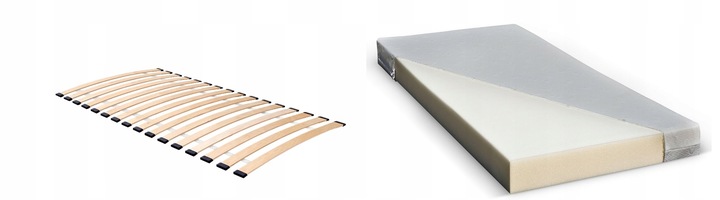 Łóżko MIKI dziecięce 140x70 + materac DUŻO wzorów!