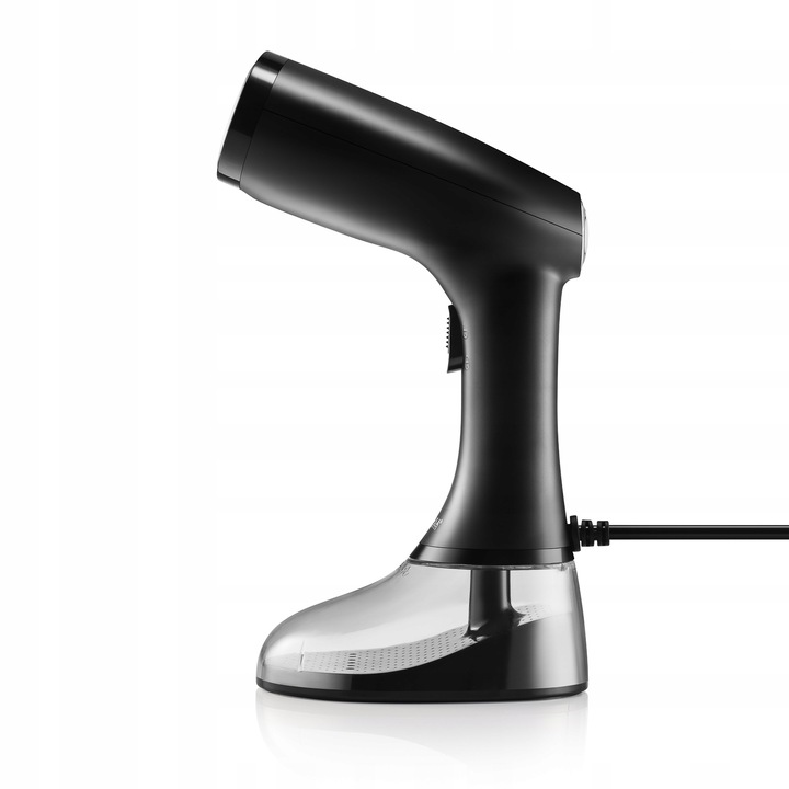 Parownica do ubrań Żelazko parowe REGULACJA PARY 7 DYSZ Czarna 380ml 2000W