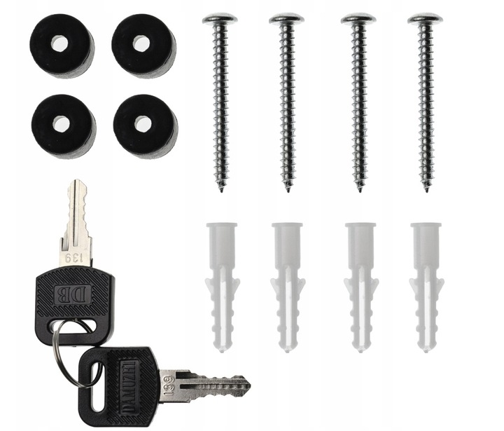 Skrzynka na listy wrzutnia z NUMEREM DOMU ADRESEM DRUK UV ANTRACYT