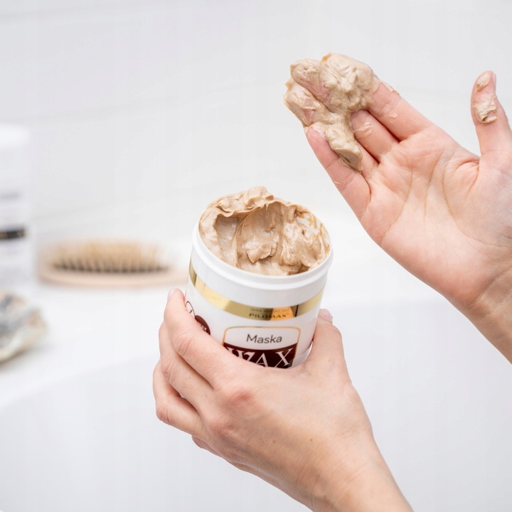 Maska do włosów farbowanych ciemnych i na skórę głowy, Wax Arabica 480ml