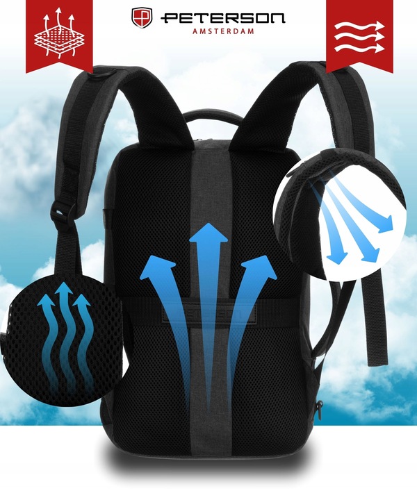 PLECAK RYANAIR WIZZAIR 40x20x25 DO SAMOLOTU PODRÓŻNY BAGAŻ PODRĘCZNY