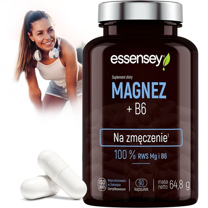 MAGNEZ NA SKURCZE ZMECZENIE STRES SEN 100% RWS COMPLEX 4 FORMY + WIT B6