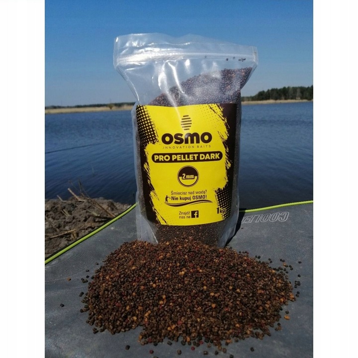 osmo pro method feeder dark pellet 2mm 1kg zanęta
