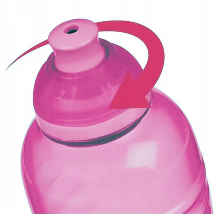 BIDON NA WODĘ BUTELKA SISTEMA HELIX 600ml DO SZKOŁY PRZEDSZKOLA NA ROWER