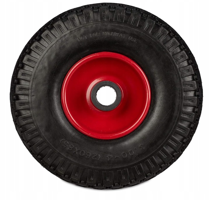 KOŁO DO TACZKI WÓZKA KÓŁKO PEŁNE BEZDĘTKOWE 3.00-4