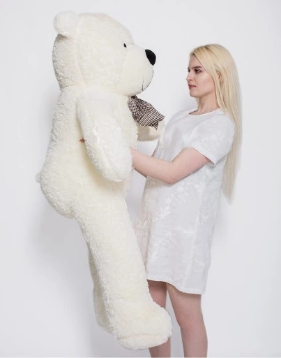 DUŻY MIŚ PLUSZOWY OGROMNY PLUSZAK GIGANT 130cm