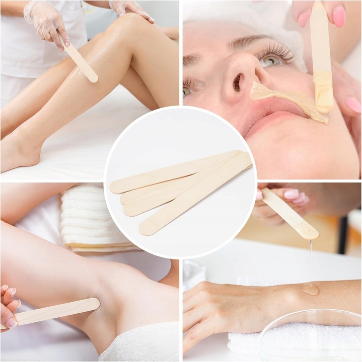 Podgrzewacz Do Wosku Zestaw Do Depiliacji Włosów Twardy Wosk 500g Patyczki