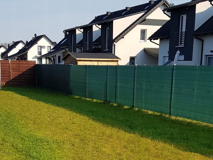 Siatka Cieniująca 1,5x50m Maskująca mata osłona na ogrodzenie płot 90%