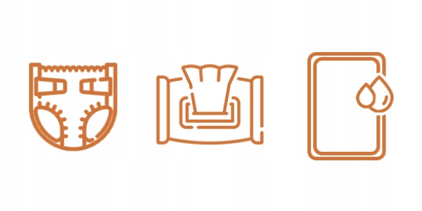 Majtki chłonne Tena Lady Pants Noir czarne L 8 szt