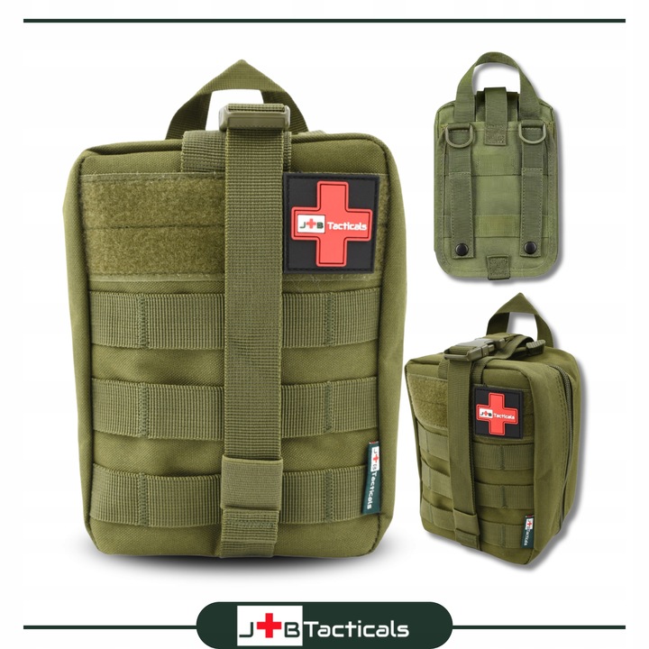 Torba taktyczna apteczka pierwszej pomocy z wyposażeniem 84 elementów IFAK