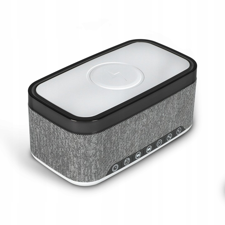 Radio Kuchenne Przenośne Bluetooth Ładowarka Indukcyjna QI Boombox AUX