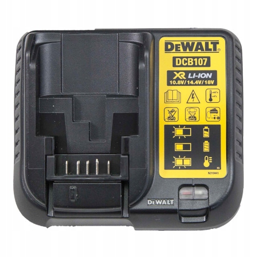 Ładowarka wielonapięciowa 10,8-18V 1,25A DeWALT DCB107