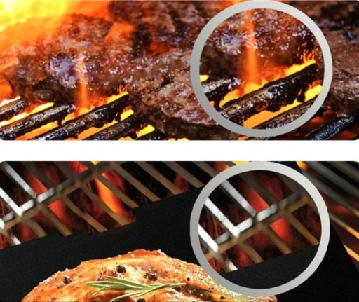 MATA TEFLONOWA NA GRILL WIELORAZOWA 40x33cm 2szt