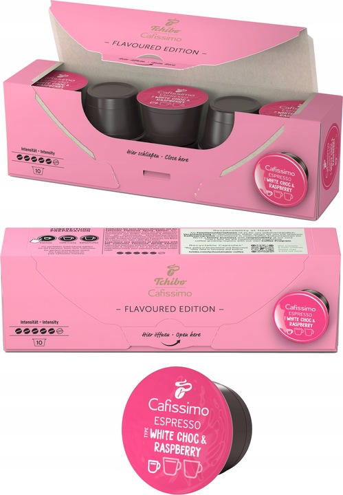 TCHIBO CAFISSIMO Aromatyzowane 4 x 10 kapsułek