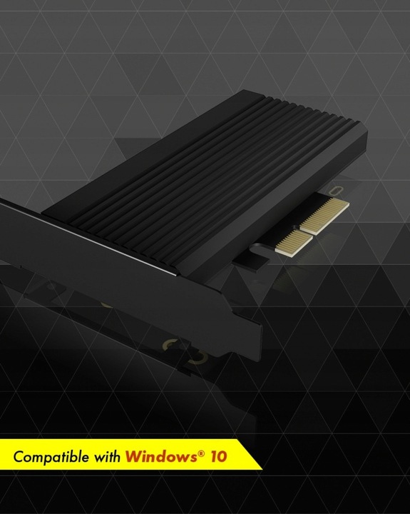 ICYBOX Karta PCI na M.2 SSD NVMe IB-PCI208-HS z