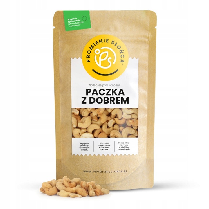 Orzechy Nerkowca Prażone Solone 500 g