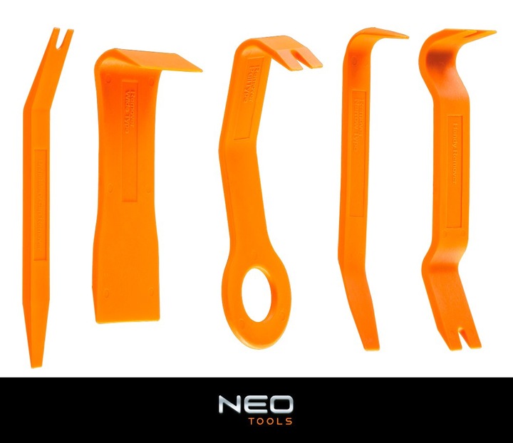 NEO ZESTAW ŚCIĄGACZY DO TAPICERKI 5 ELEM 11-822