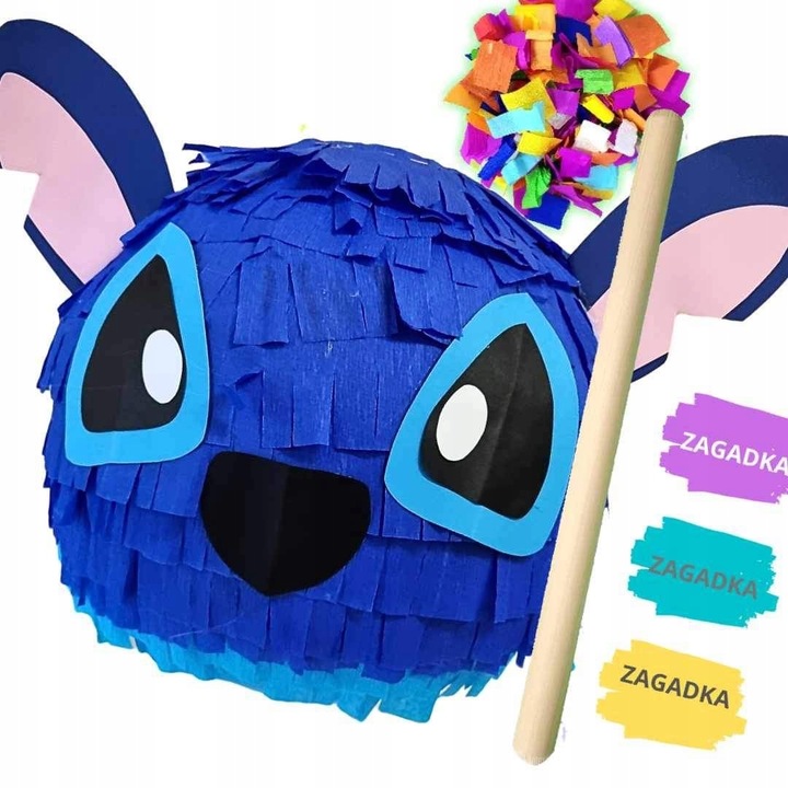 PINIATA STICH NA URODZINY PINATA STICZ + GRATISY