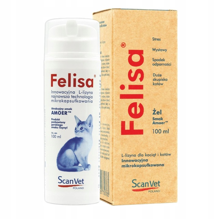 FELISA dawniej Lysine - 100 ml ScanVet NOWOŚĆ