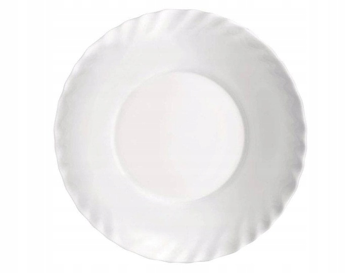 KOMPLET ZESTAW SERWIS OBIADOWY TALERZE 36el 12 OSÓB BIAŁE NA PREZENT ŚLUB