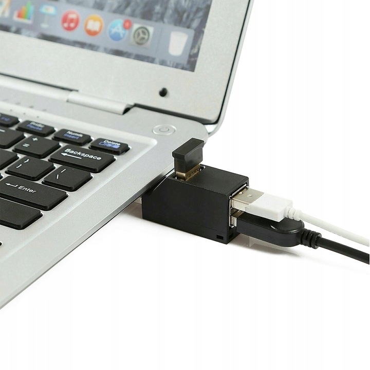 HUB USB ROZDZIELACZ 3 PORTÓW ROZGAŁĘŹNIK USB 3.0
