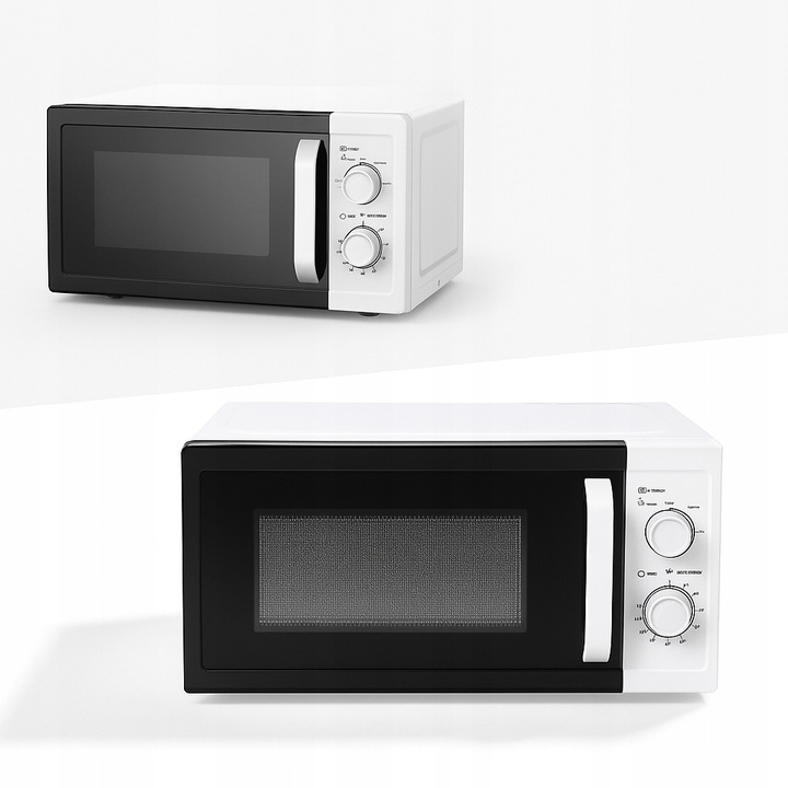 Mikrofalówka, Kuchenka mikrofalowa STARQ 20L 700W Biała, Timer,