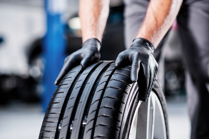 Rękawice Nitrylowe Mercator GOGRIP BLACK Czarne a50 L