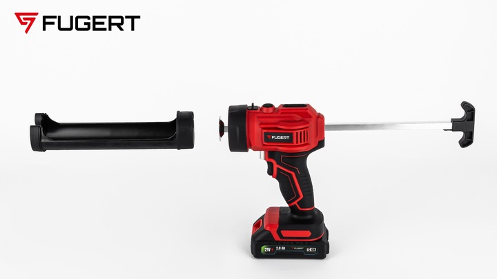 WYCISKACZ PISTOLET DO SILIKONU KLEJU AKUMULATOROWY Z REGULACJĄ