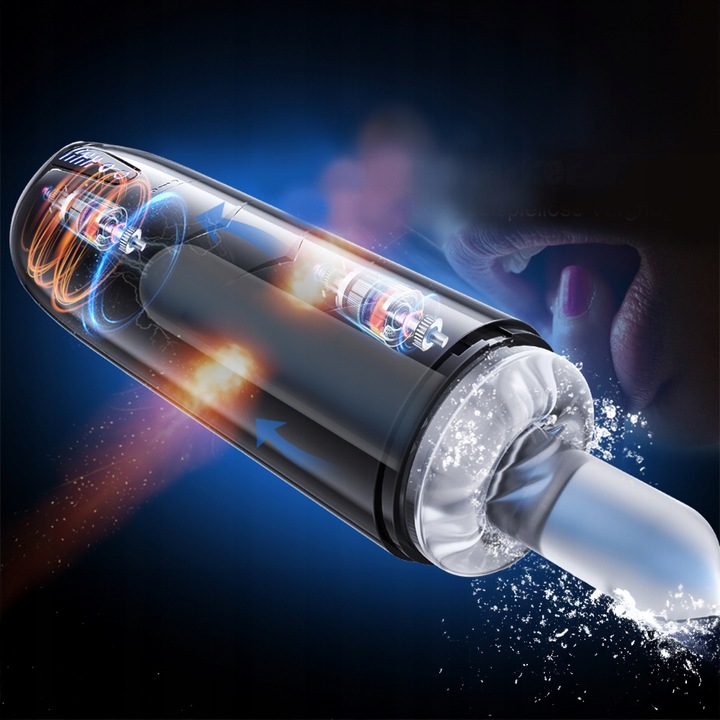 Męski automatyczny masturbator Męski awansujący 14 trybów ssania Obrót APP