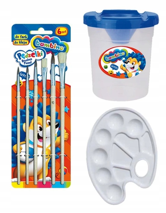 BAMBINO Wyprawka Szkolna zestaw plastyczny XXL i Magic