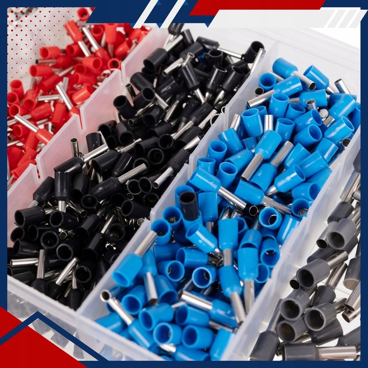 ZACISKARKA PRASKA 1800 TULEJEK KONEKTORÓW KOŃCÓWEK KABLI PRZEWODÓW