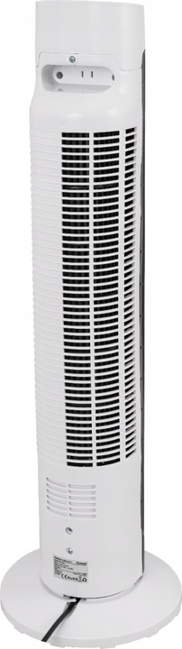 WENTYLATOR KOLUMNOWY WIATRAK STOJĄCY PODŁOGOWY WIEŻOWY DUŻY CICHY SWING 45W