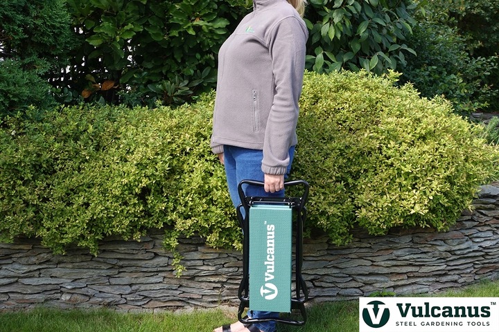 Stołek ogrodowy krzesło taboret klęcznik NARZĘDZIA NA PREZENT DLA