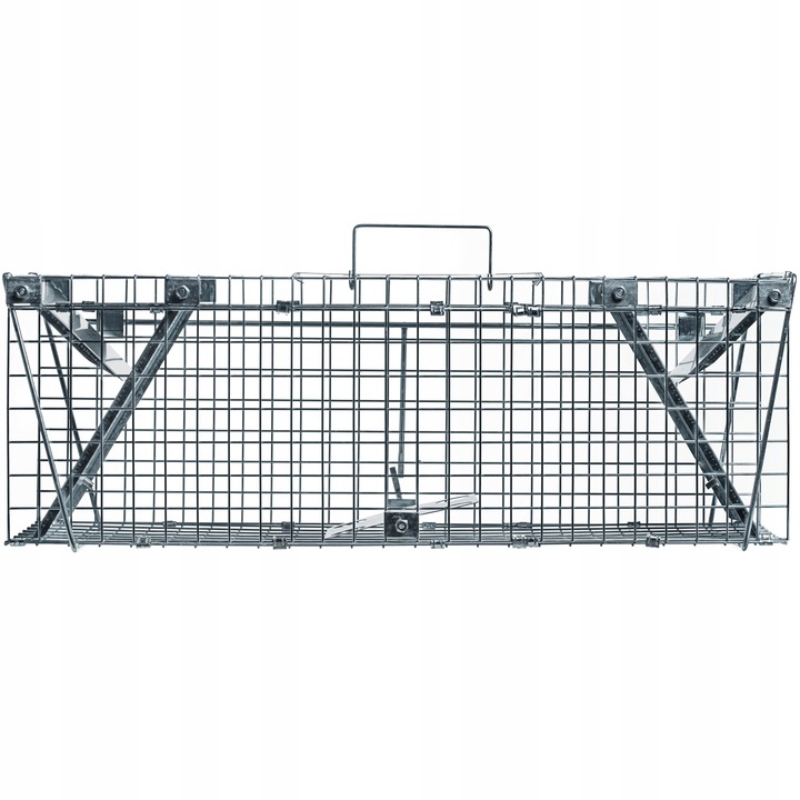 DUŻA PUŁAPKA NA KUNY SZCZURY LISY WYDRY ŁASICE ŻYWOŁAPKA ŁAPKA