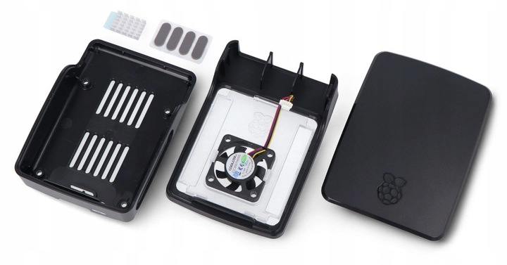 Obudowa do Raspberry Pi 5 oficjalna - grafitowa